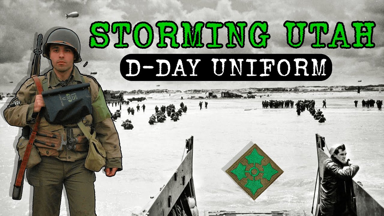 D Day: 4th Infantry Division Uniform & Equipment | Utah Beach