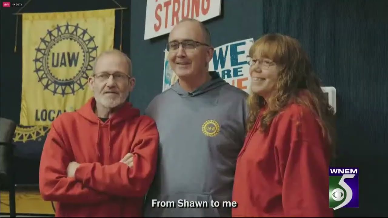 WATCH LIVE: UAW president gives update on strike against Big Three