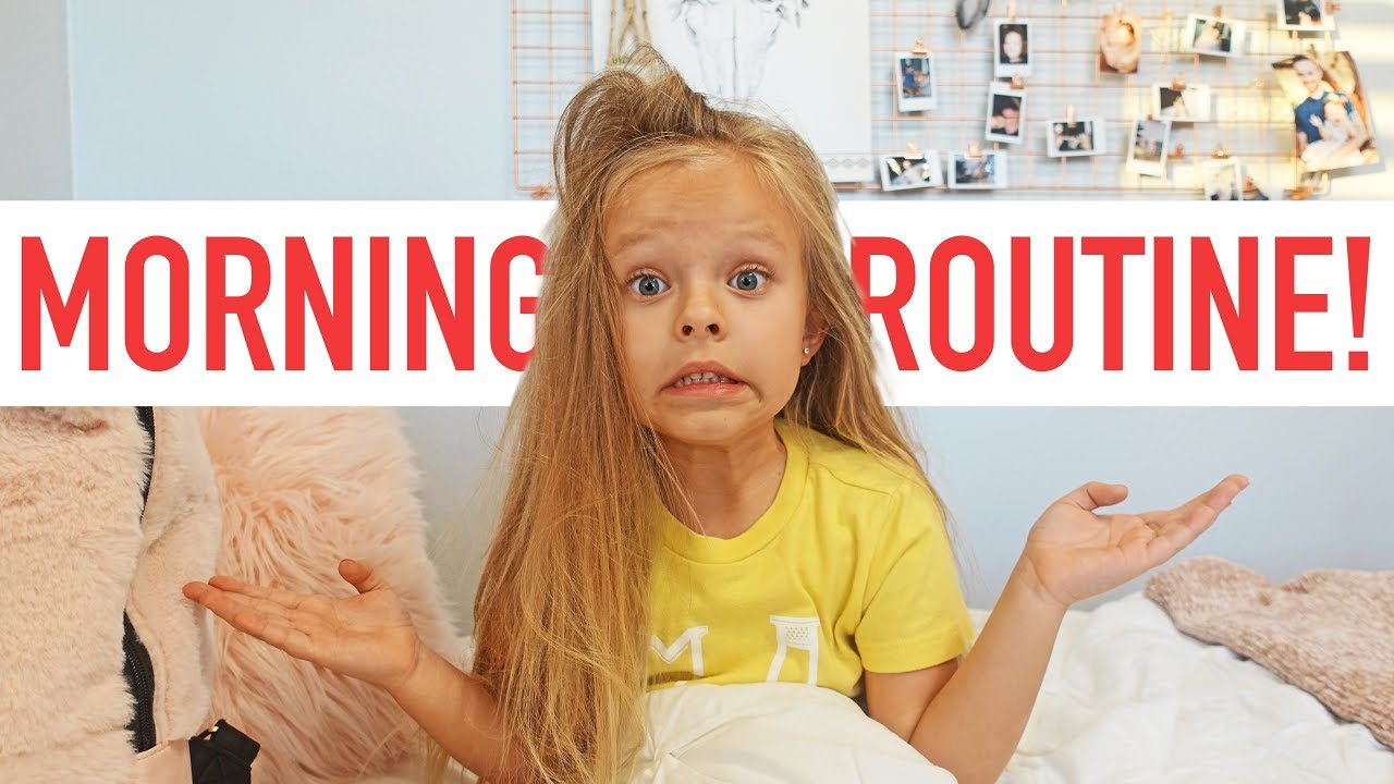PEYTON'S SCHOOL MORNING ROUTINE!