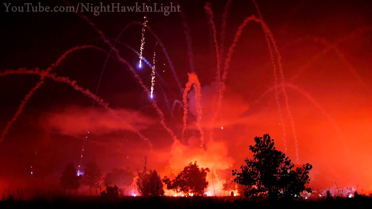 Awesome 12" Inch Firework Ground Explosion