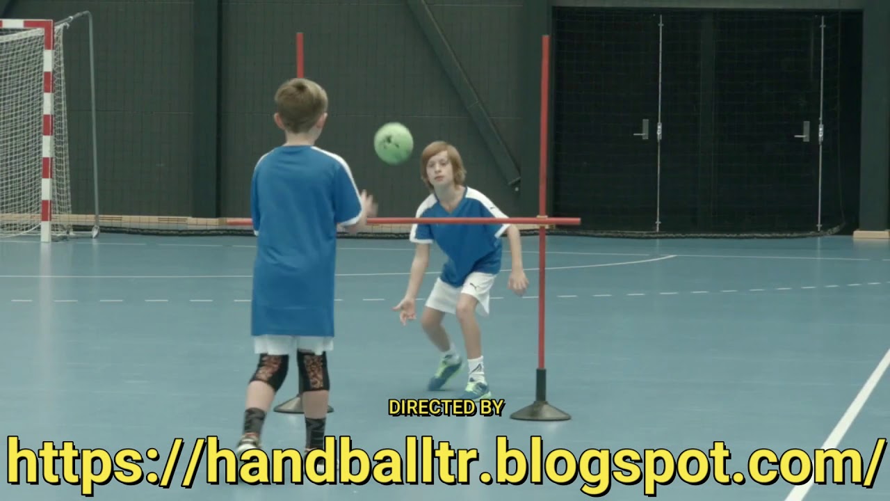 Handball training Danish school for the age of 9 years part 1