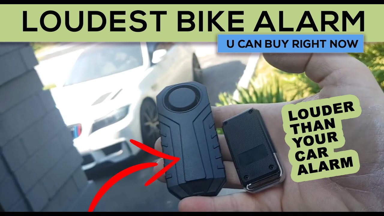 Ultimate Bike Alarm - Protect Yourself & Your Bike /w This Gadget - Vibration Alarm & Finder