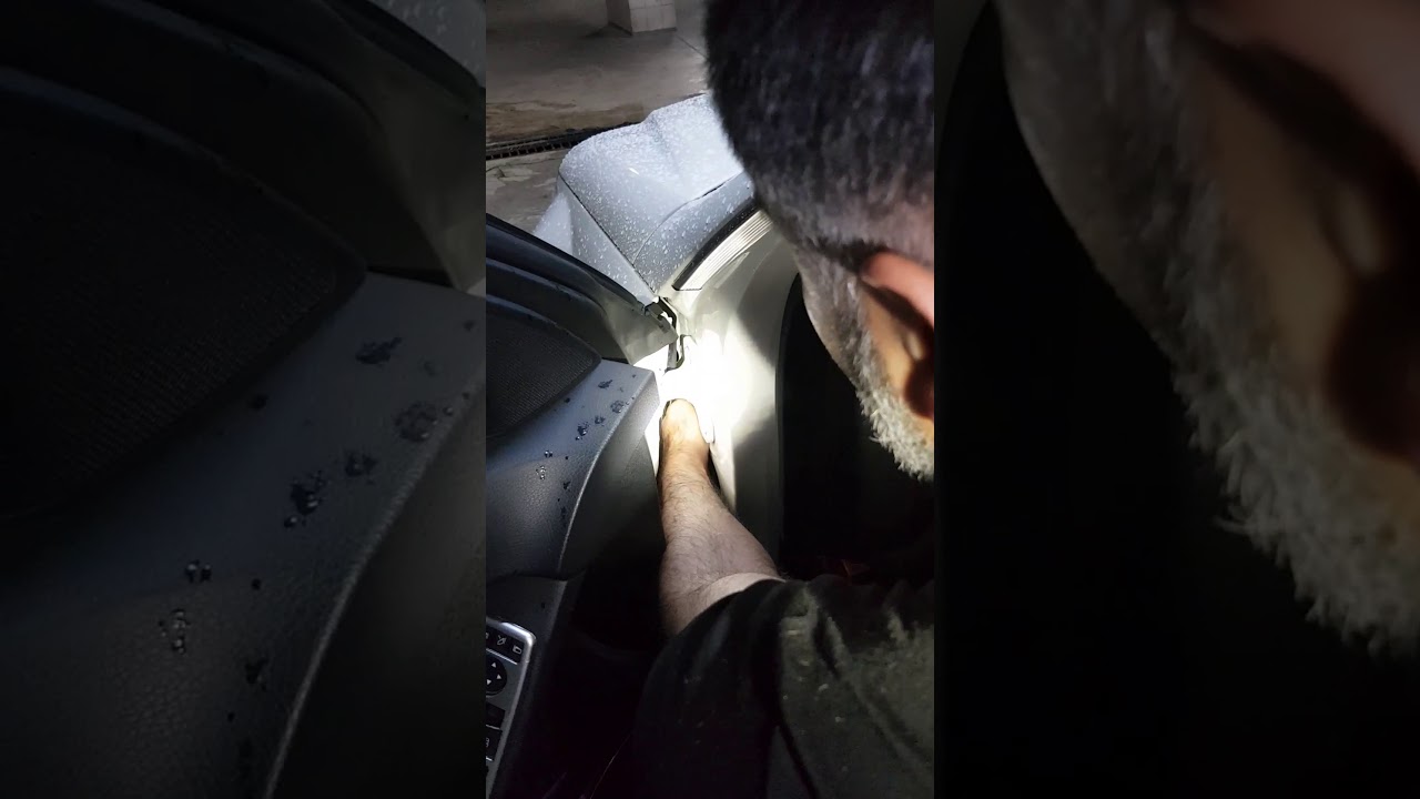 W204 Sunroof Gideri Temizleme