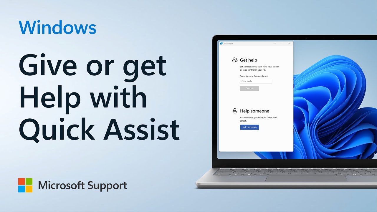 Как предоставить или получить помощь с помощью Quick Assist в Windows | Microsoft