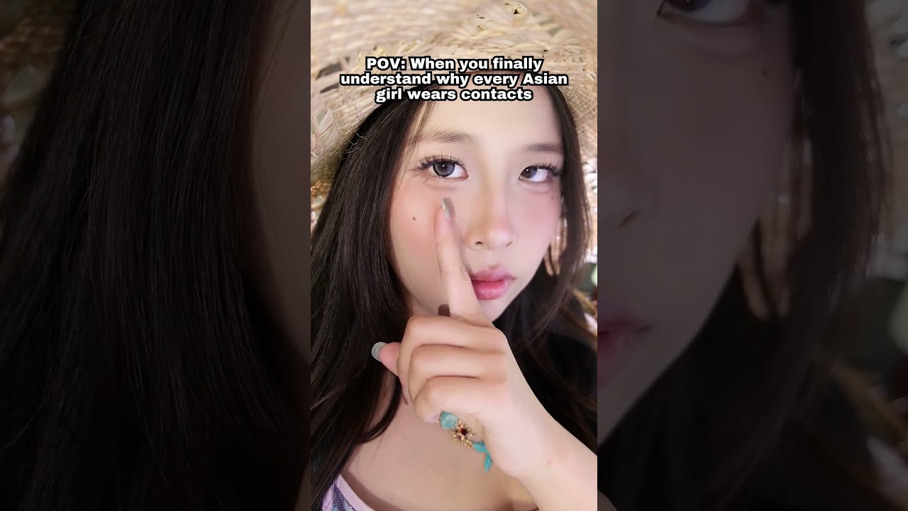 Why do so many Asian girls wear lens? It’s not what you think 🤦🏻‍♀️ Literally bc of our iris size!