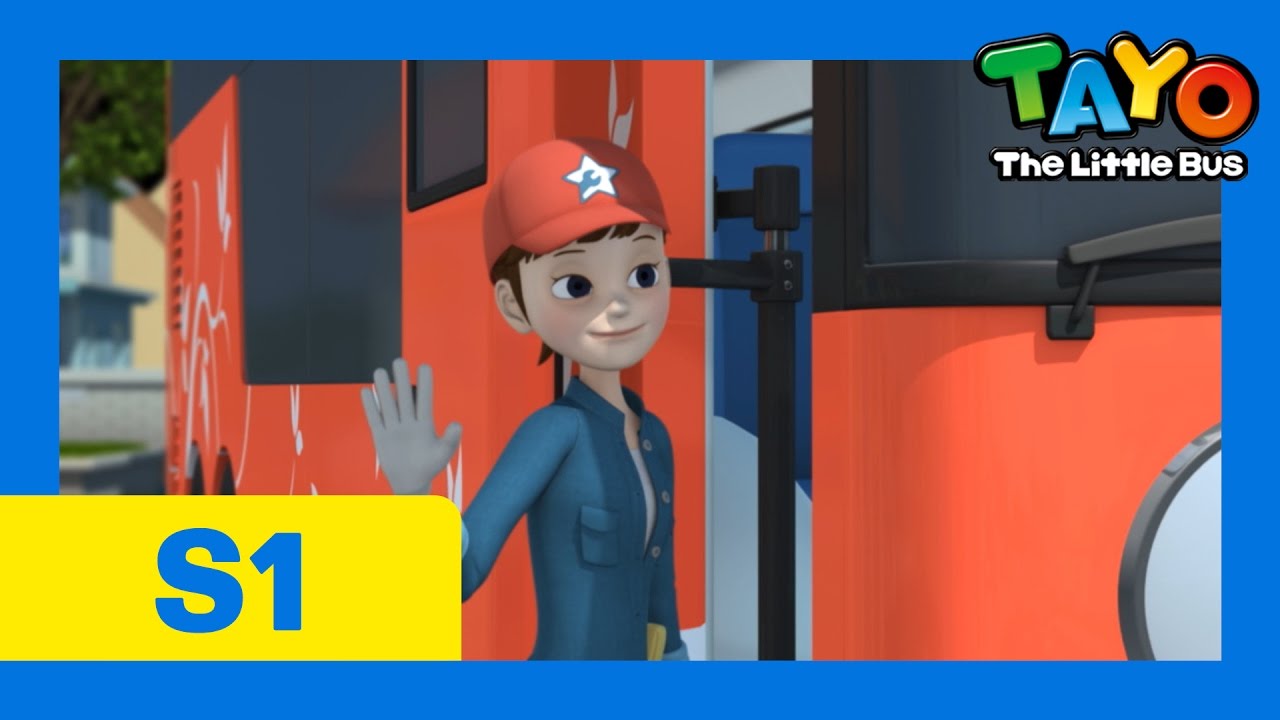 Tayo S1 EP15 Hana's Day Out l Tayo the Little Bus