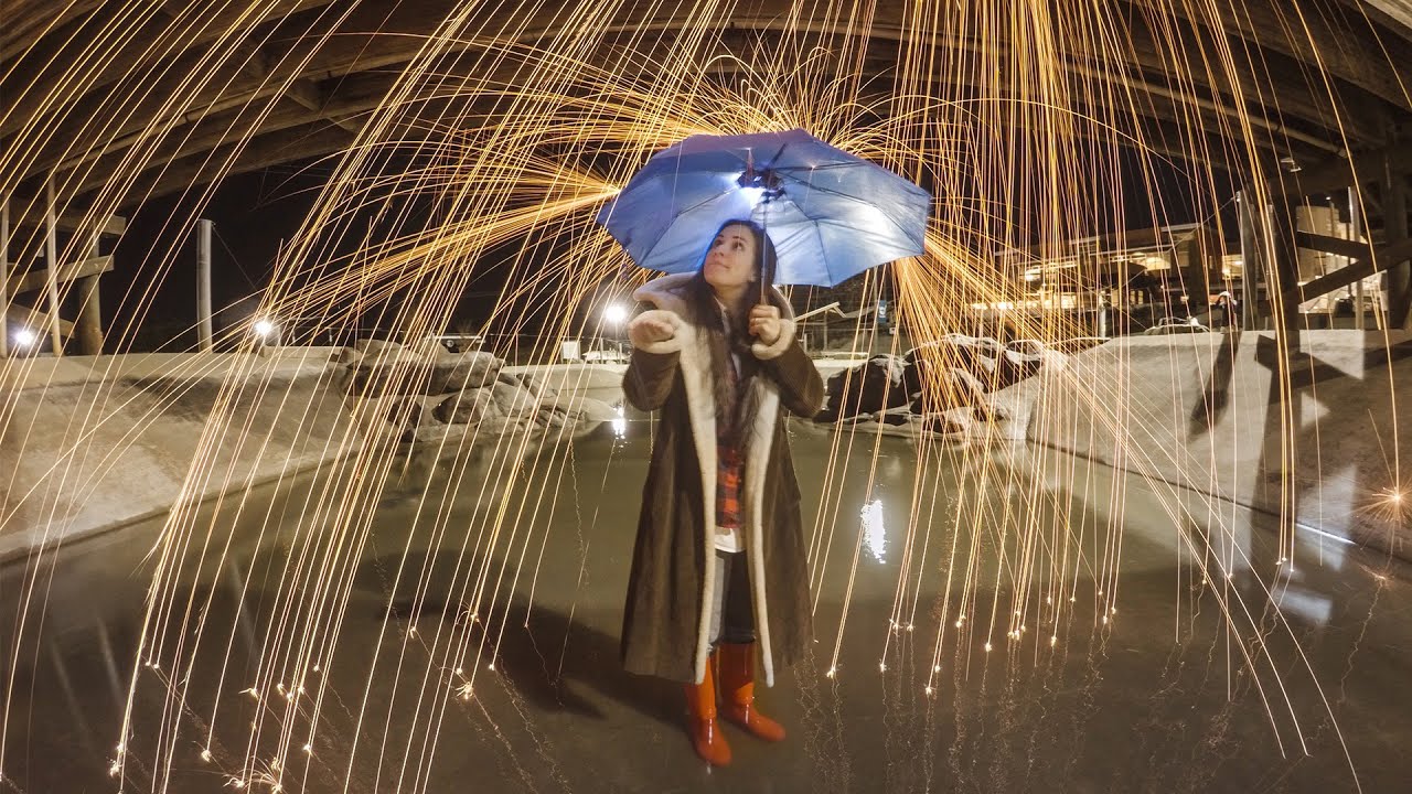 GoPro: Creating Fire Rain - A Steel Wool Experiment