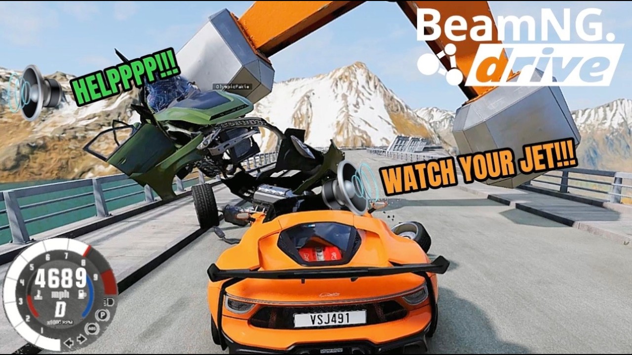 BeamNG Drive | Epic Crashes & Fails #2