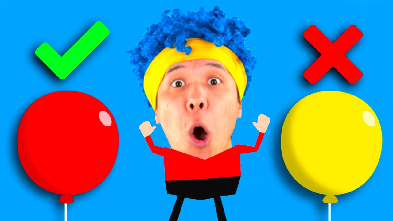 Aprenda los n&uacute;meros con globos | D Billions Canciones Infantiles