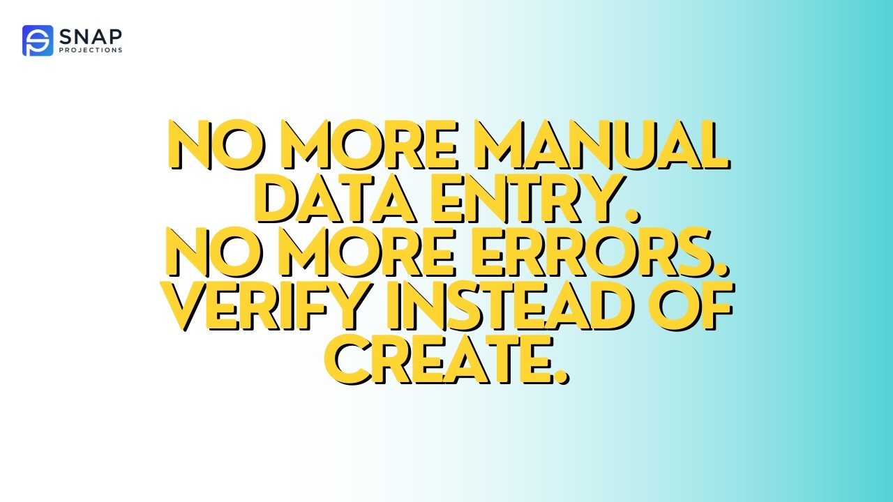 Snap's new AI Data Entry Assistant - data entry and errors are now a thing of the past