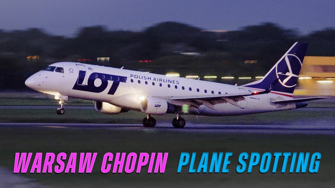 Plane Spotting at Chopin Airport - Warsaw | EPWA