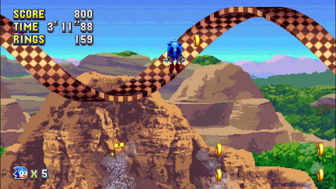Tyson Hesse Sonic In Dragon Valley - Sonic Mania