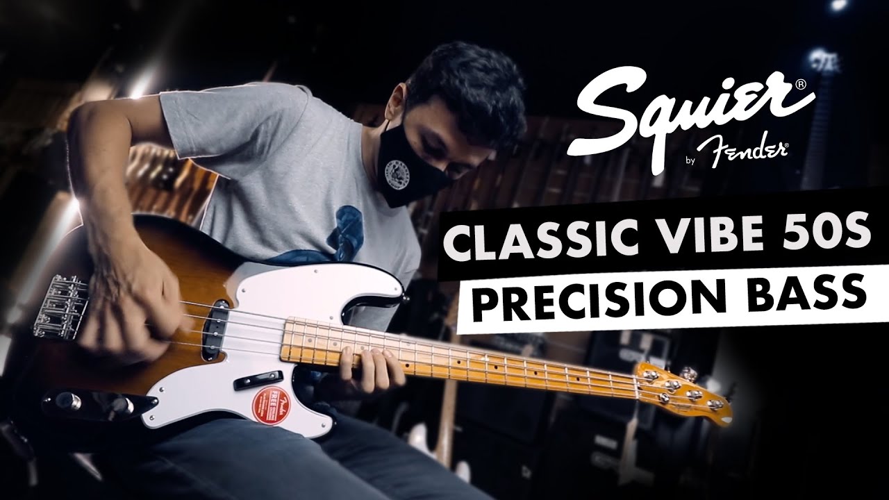 Squier Precision Bass Classic Vibe 50s - Demo Review (ITA)