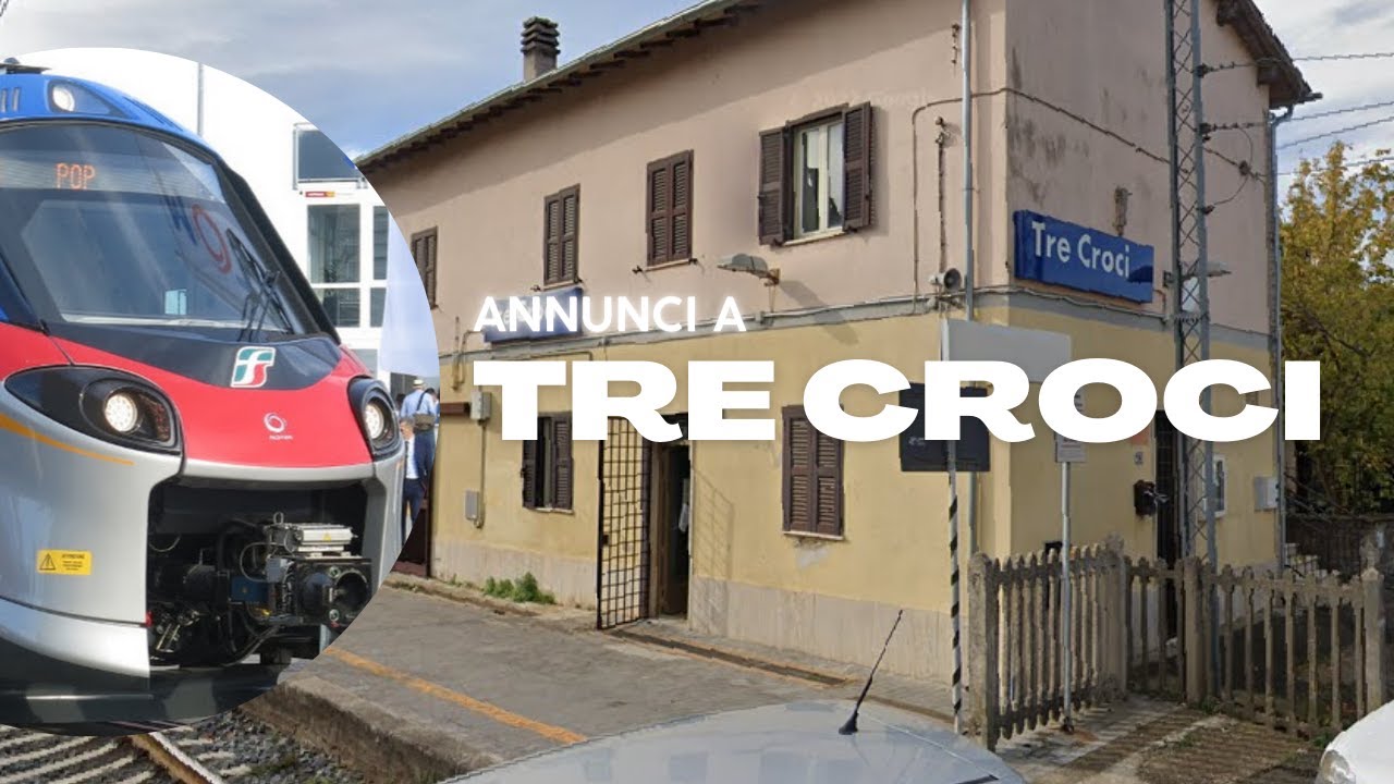 Annunci alla Stazione di Tre Croci