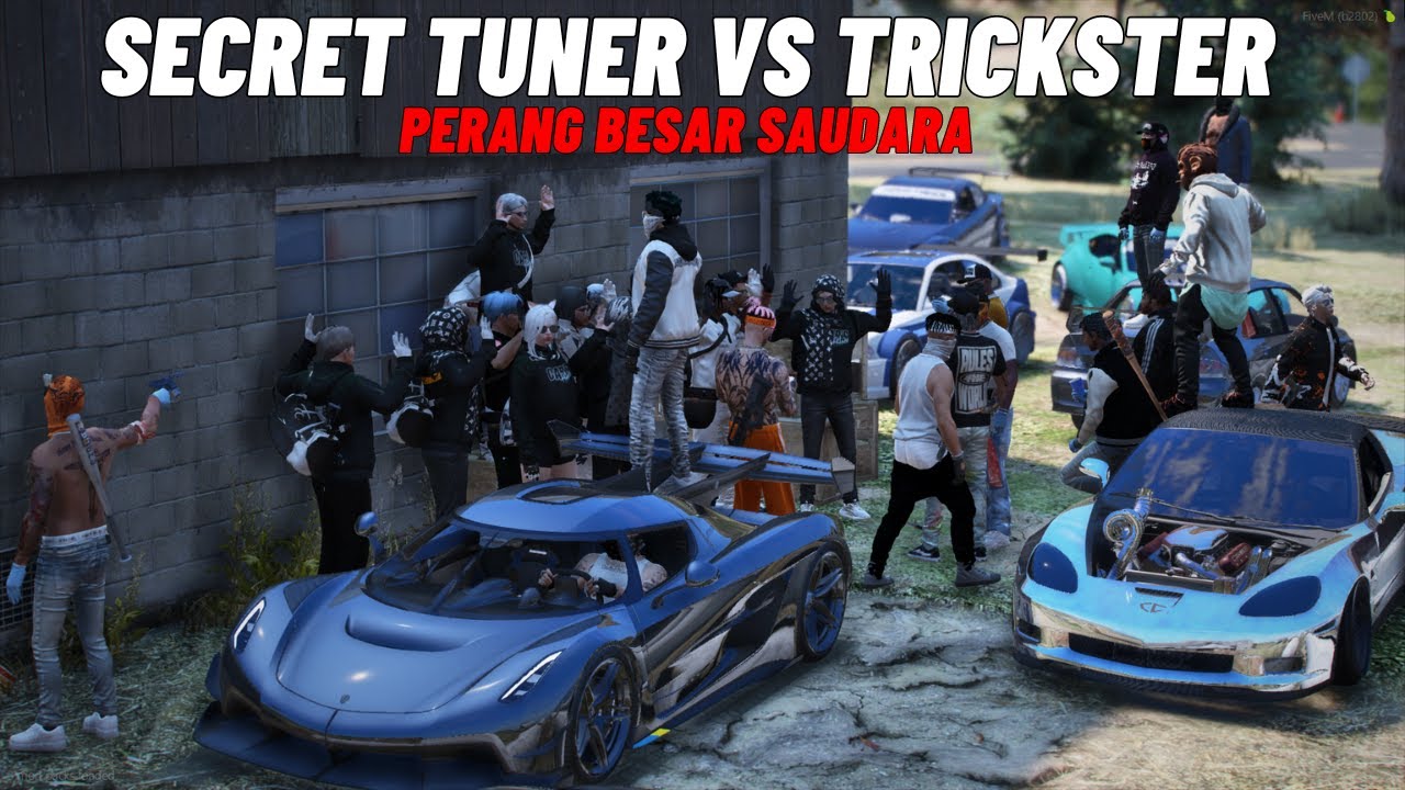 KEI O'CONNER SERANG SECRET TUNER PERANG BESAR MELAWAN TRICKSTER - GTA V ROLEPLAY