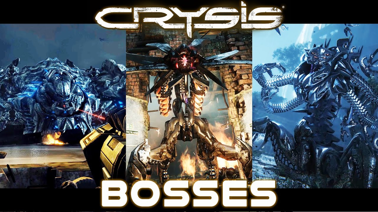 Все Боссы из CRYSIS (2007 - 2013)