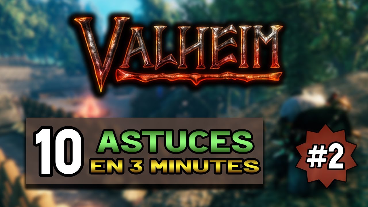 10 NOUVELLES ASTUCES dans VALHEIM en 3 MINUTES !