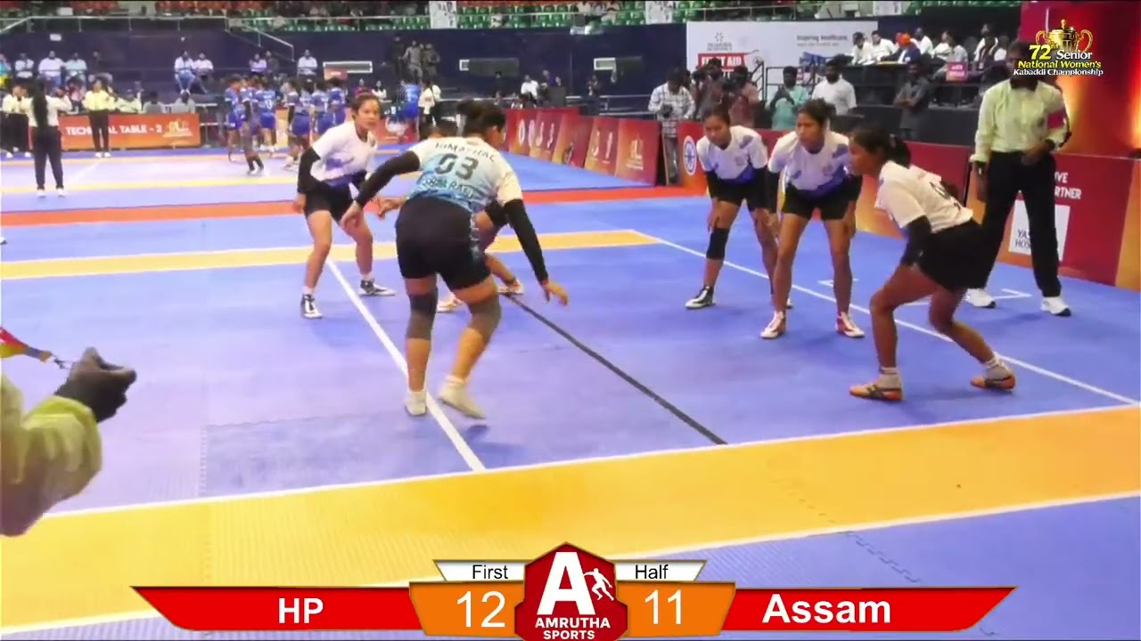 Himachal Pradesh vs Assam | 72nd Senior National Women’s Kabaddi Championship 2026 | Full Match