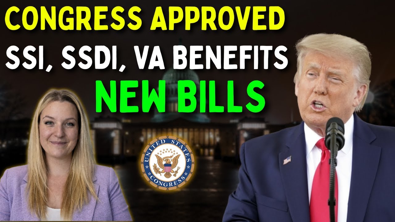 JUST NOW! Congress approved the bill for SSI, SSDI, VA Benefits For All Eligible