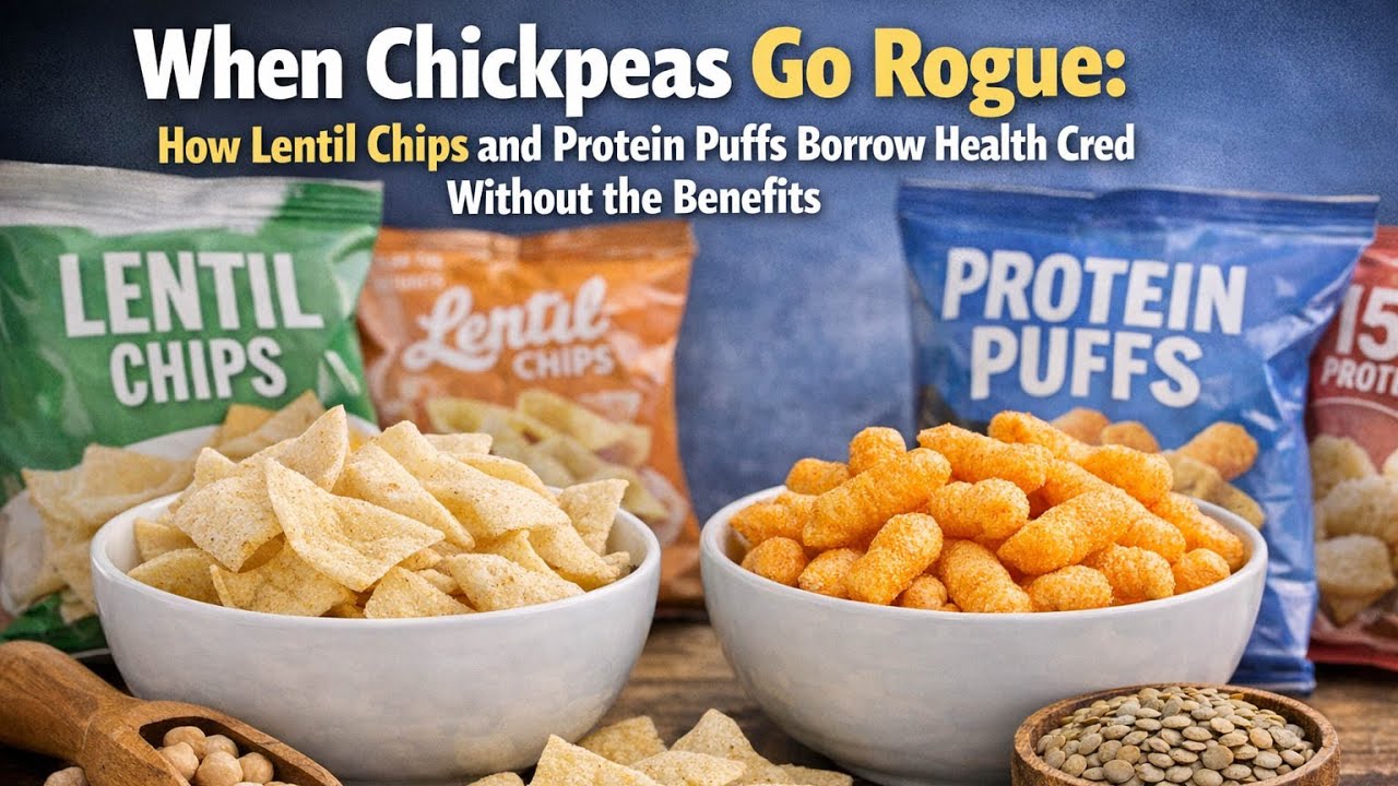 Protein on the Label, Satiety Missing: The Hidden Problem With Legume-Based Snack Foods