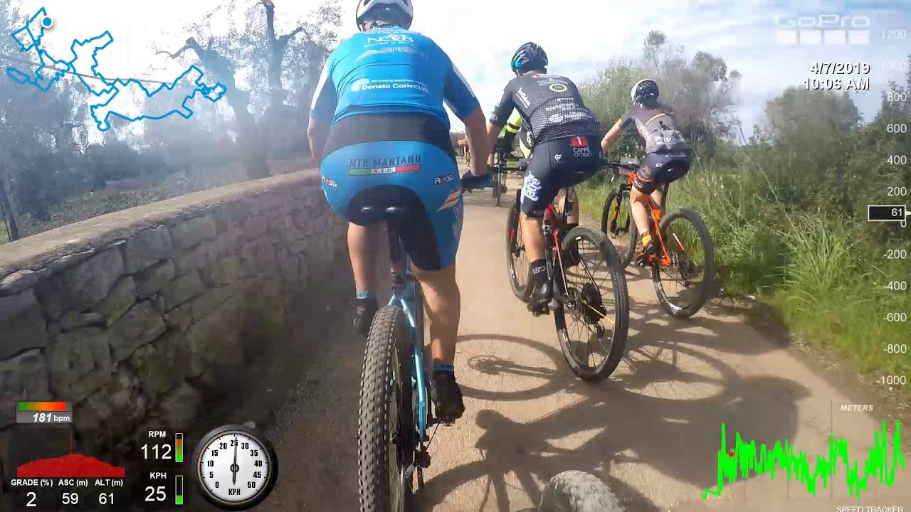 Marathon del Salento 2019  - GoPro Hero 4 Silver (1080p 50fps) Gara Mtb