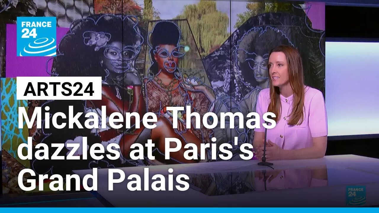 US artist Mickalene Thomas dazzles at Paris's Grand Palais &bull; FRANCE 24 English
