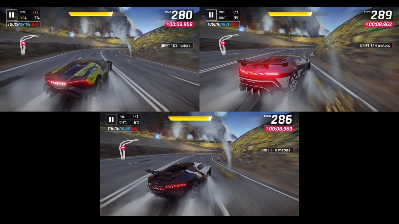 Asphalt 9 - Battle of Bugattis at Beach Landing