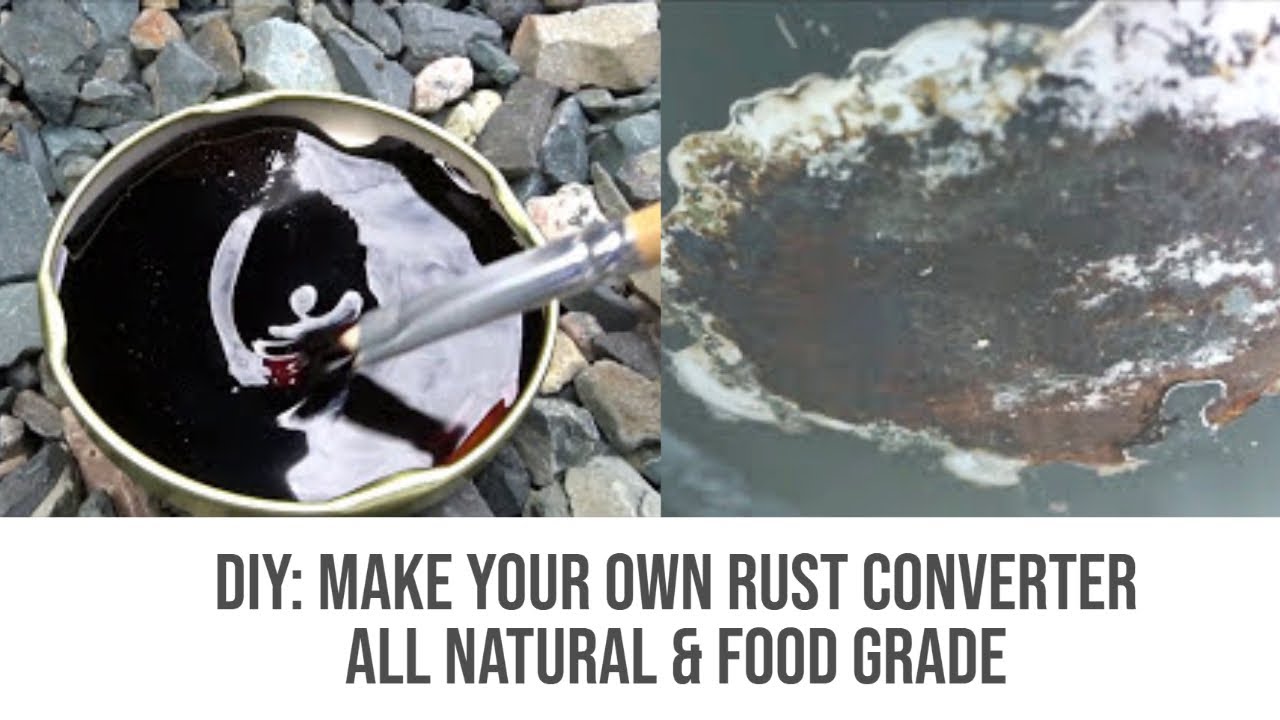 DIY: Make Your Own Rust Converter All Natural & Food Grade