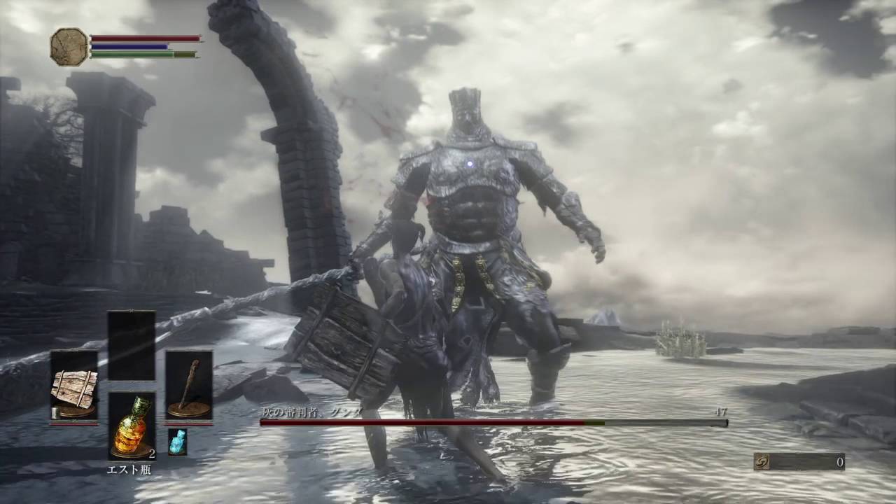 【ダークソウル３・ＳＬ１】灰の審判者、グンダ