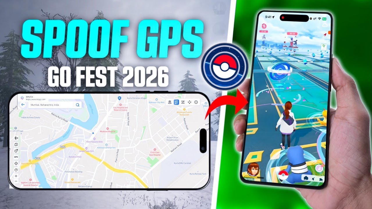 Pok&eacute;mon GO Spoofer 2026: Joystick GPS Changer for iOS & Android!