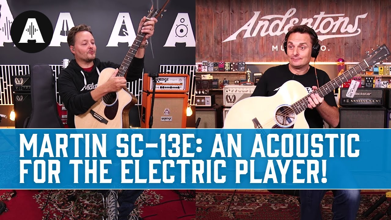The Perfect Acoustic For Electric Guitar Players! - New Martin SC-13E Electro-Acoustic