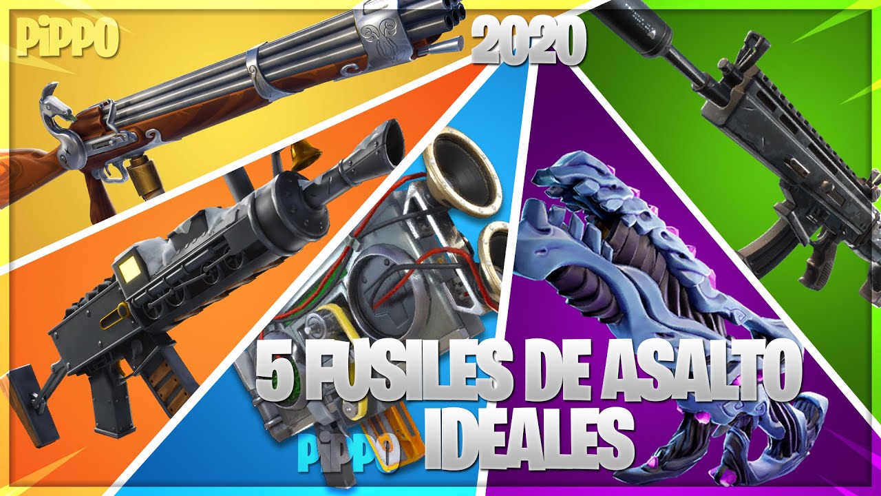 5 FUSILES DE ASALTO IDEALES - FORTNITE SALVAR EL MUNDO