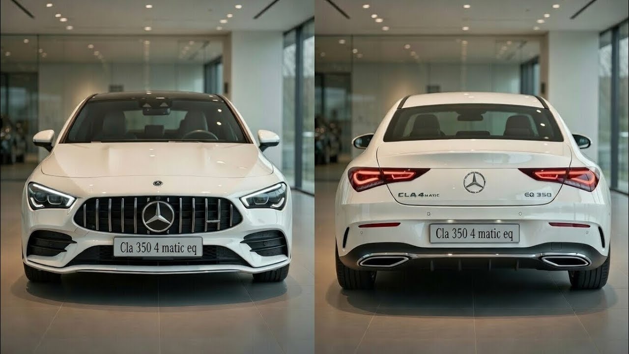 2026 Mercedes CLA 350 4MATIC EQ — The Future of Luxury EVs Is Here