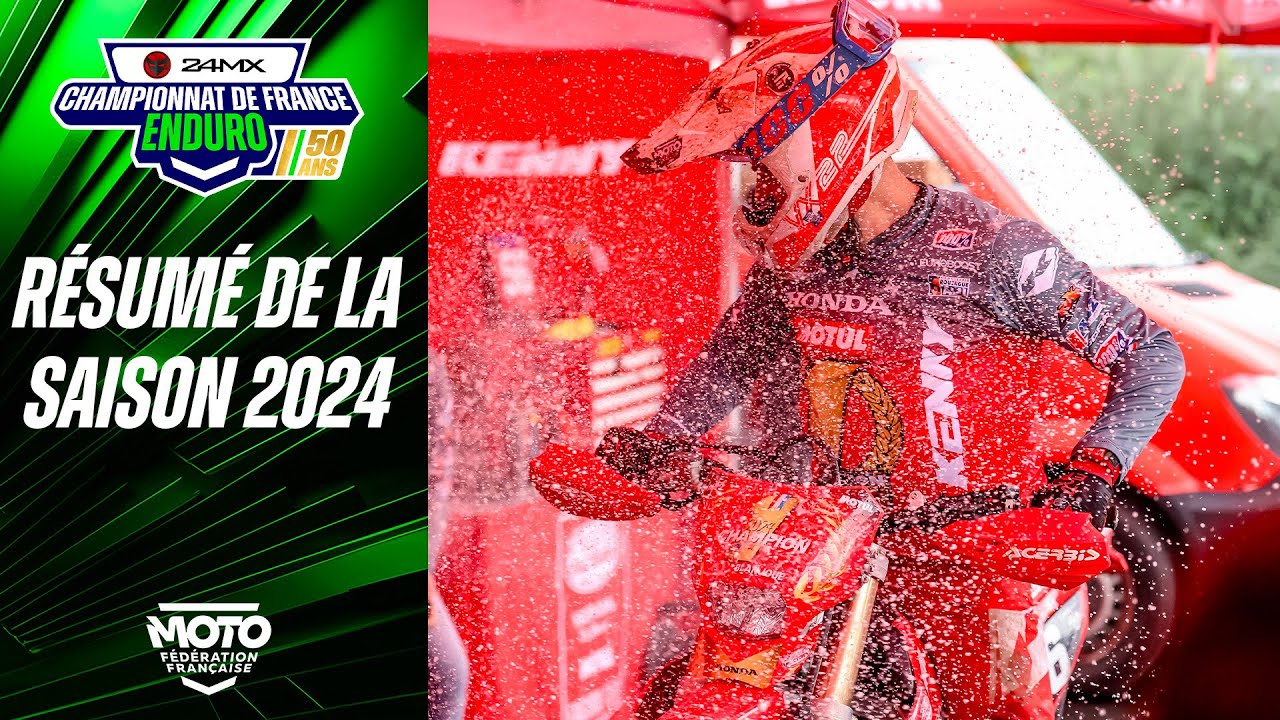 Documentaire 26min Automoto la Chaîne - Enduro 24MX - Résumé de la saison 2024