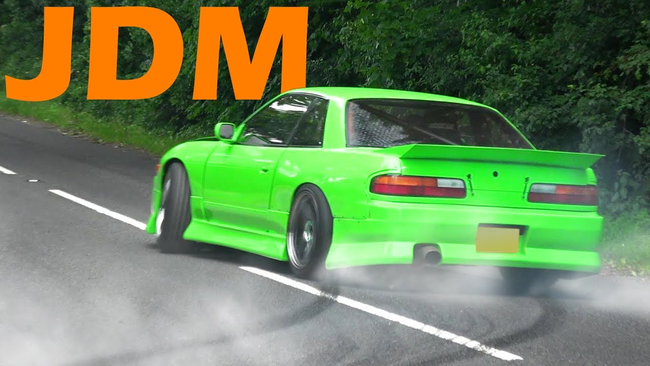 🔰 JDM Cars Leaving a Car show - June 2017