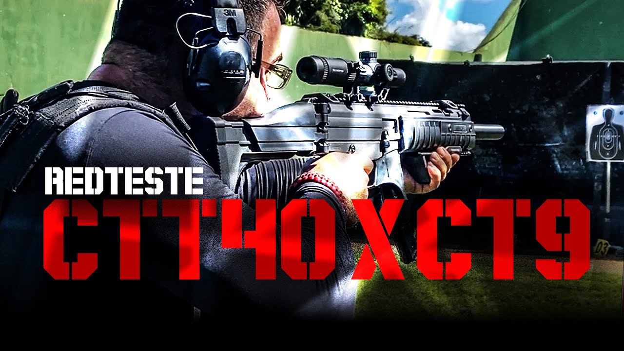 REDSHOT / Teste entre as carabinas CTT40 X CT9