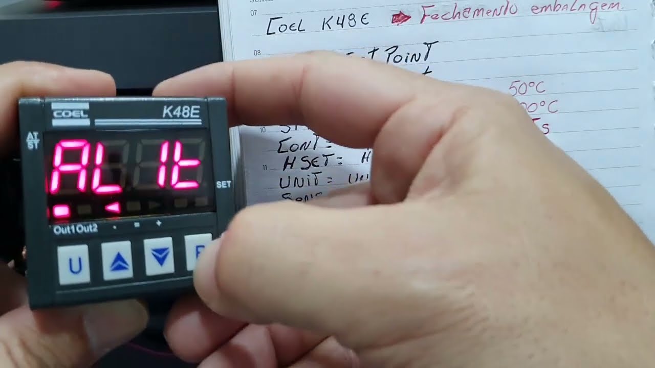Controlador de temperatura Coel K48. Colaborem com o canal. Pix 19.095.192.0001-95
