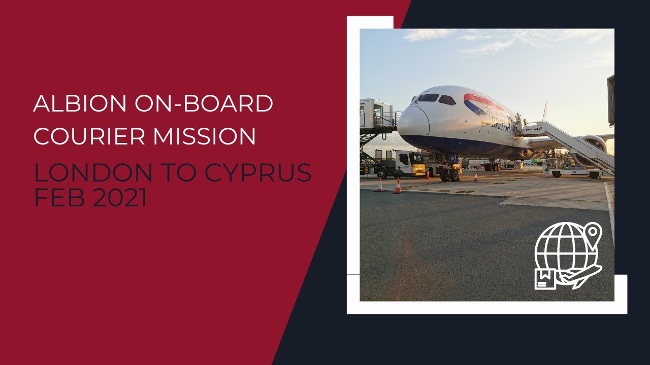 Want to know what an On-Board Courier (OBC) Mission looks like..? Follow our courier's journey here.