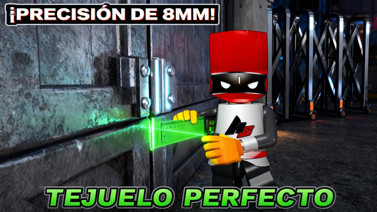 MÉTODO SECRETO: Coloca un Tejuelo de Portón Plegadizo con 8mm de Holgura (¡Queda EXACTO!) 📐