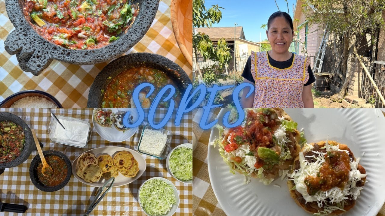 RECETA DE SOPES