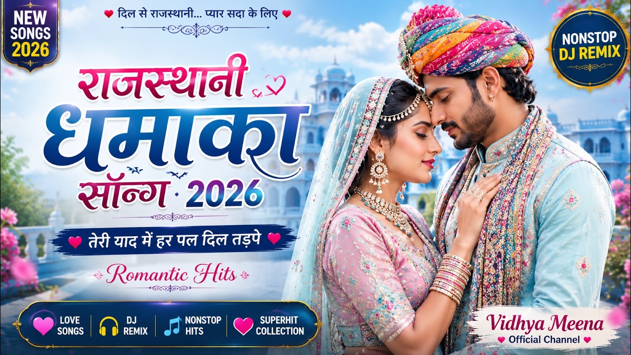 New Rajasthani Viral Songs 2026 🚀 | DJ Remix धमाल | Marwadi Nonstop Mix