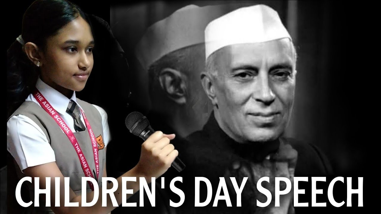 Speech on childrens day | with subtitles and voice | childrens day speech