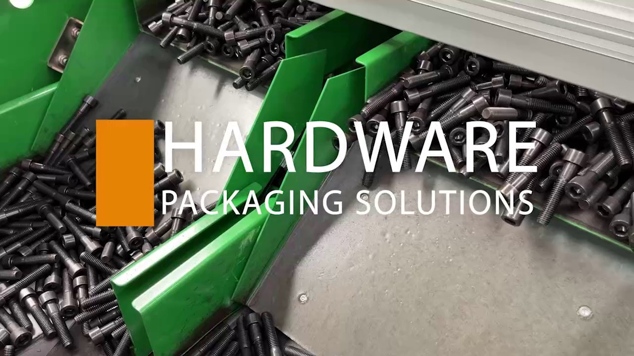 Packaging solutions for HARDWARE: Fasteners, Fittings, Bearings, Welding electrodes and much more