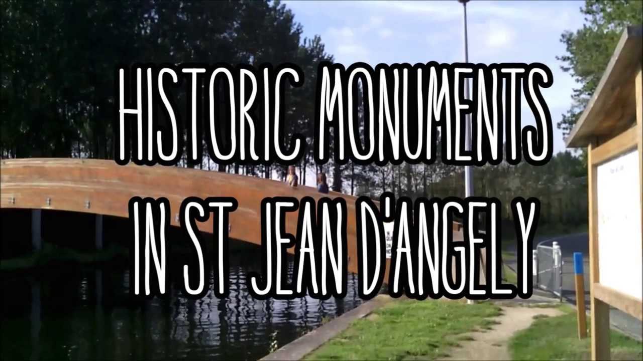 Historic places in St Jean d'Angely!