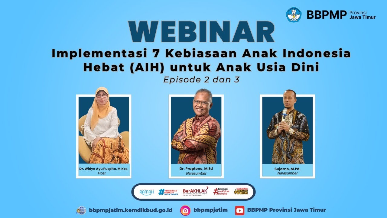 Implementasi 7 Kebiasaan Anak Indonesia Hebat (AIH) untuk Anak Usia Dini