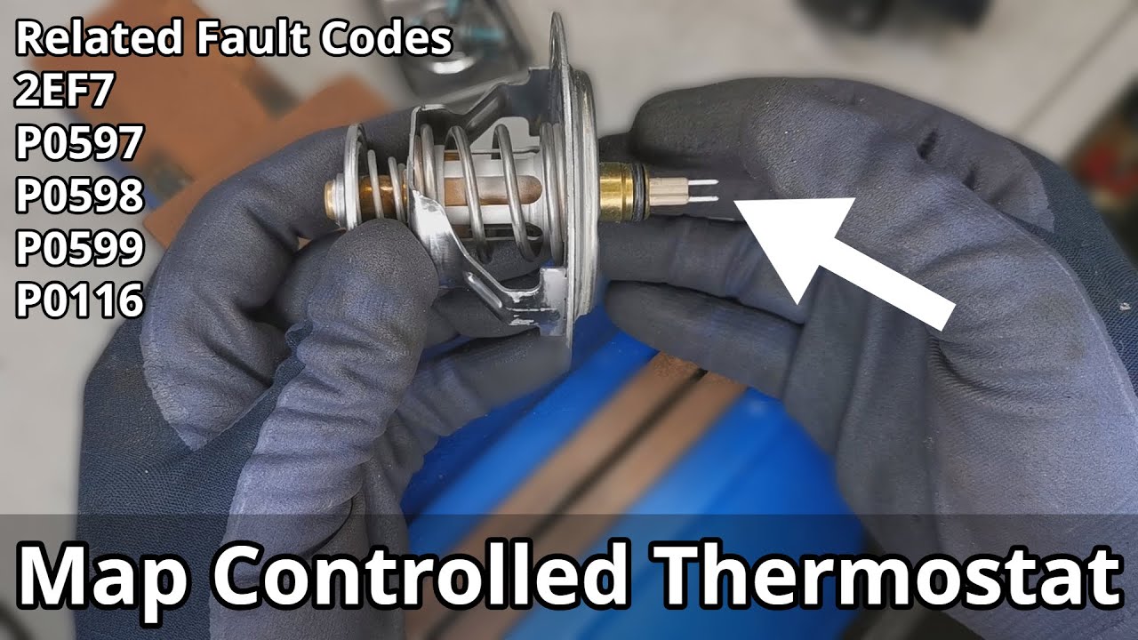 Electronically Controlled Thermostat - How It Works & What Benefits?  Overheating BMW Fault Fixed