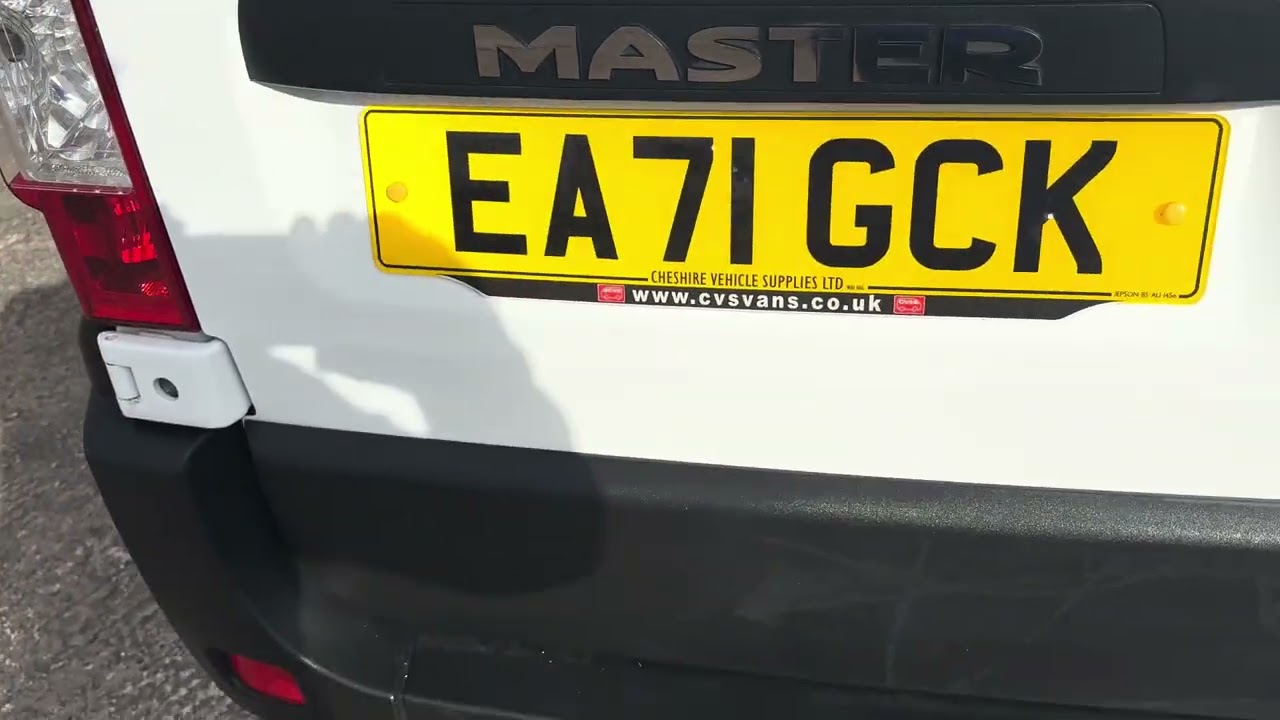 EA71GCK RENAULT MASTER