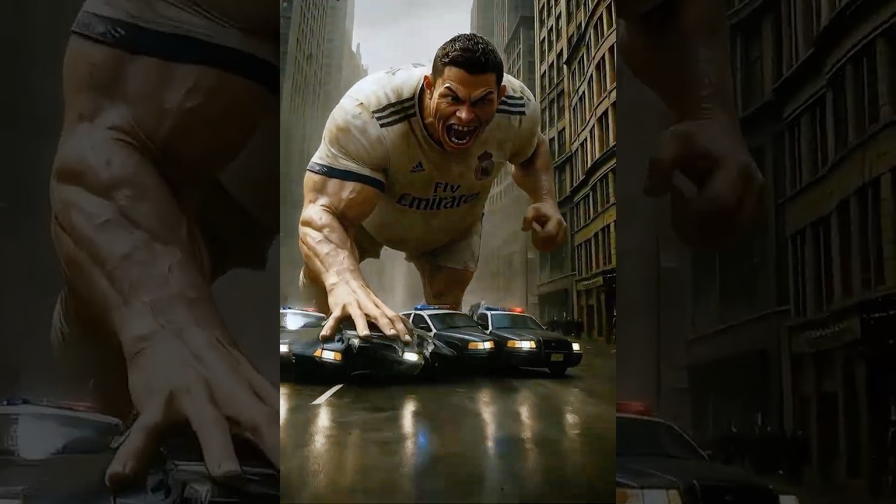 🐛😱🧬A CATERPILLAR CRAWLS INTO RONALDO&rsquo;S MOUTH&hellip; AND TURNS HIM INTO A GIANT MONSTER!