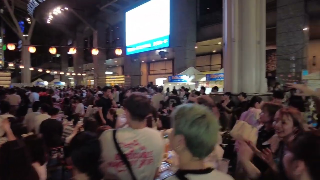 JR Hakata Bon Odori 2023 | Raw Footage | FUKUOKA