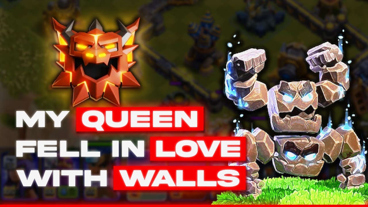 MY QUEEN FELL IN ♥️ WITH WALLS!!😡| Day 1 | Legends League Gameplay | Clash of Clans | thisLegendsGuy